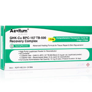 GHK-Cu BPC-157 TB-500, 5 mg (1 complete cycle: 15 mg total) - Image 1